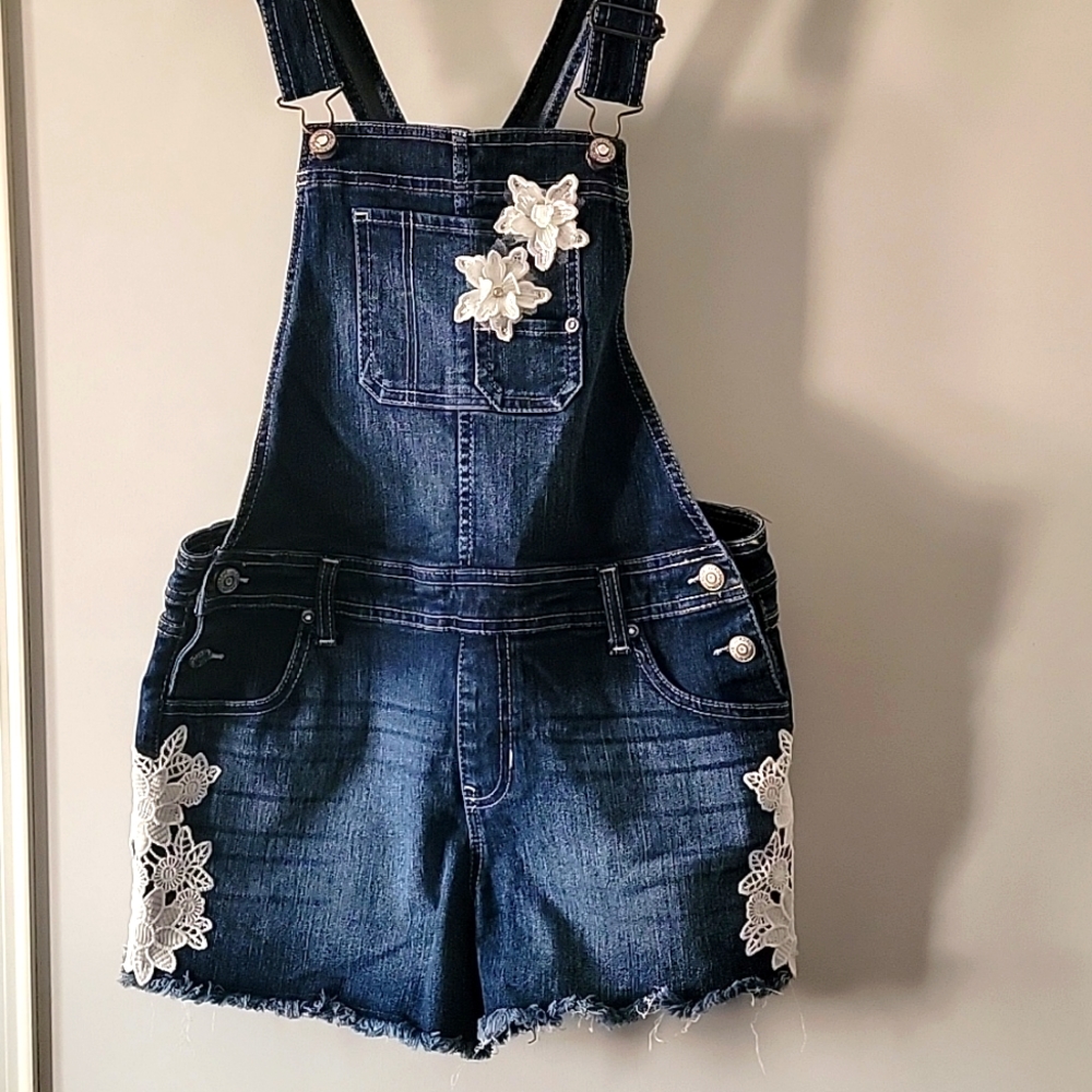 Girl Overall Shorts
